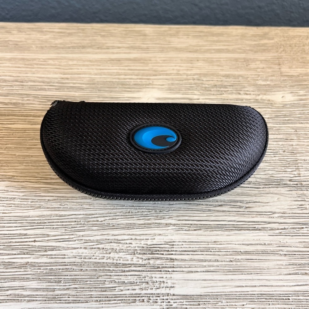 Costa Sunglasses Case Black with Blue Logo